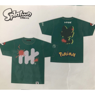 ポケモン(ポケモン)のポケモン　× スプラトゥーン　フェスT 2022 140cm(Tシャツ/カットソー)