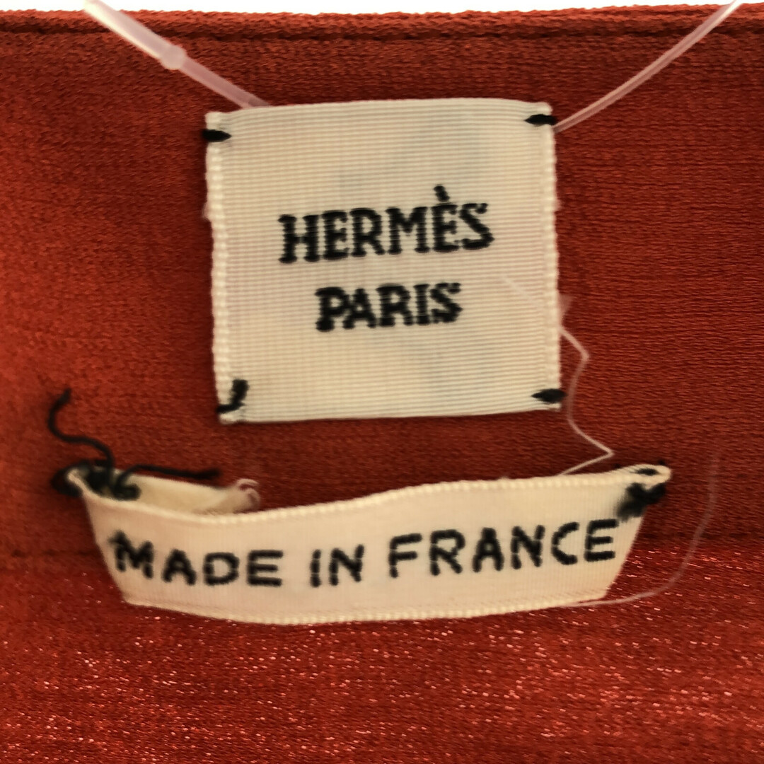 Hermes(エルメス)のエルメス ノースリーブワンピース ワンピース レディースのワンピース(その他)の商品写真