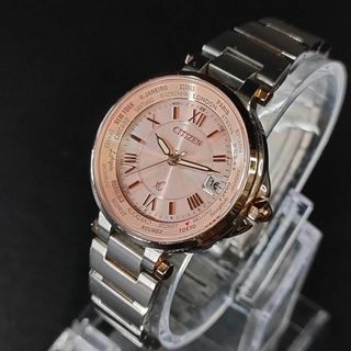 CITIZEN - 極美品【稼働品】CITIZENシチズンXC H240 ピンク シルバー