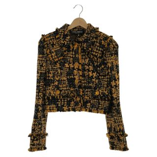 ドルチェアンドガッバーナ(DOLCE&GABBANA)のドルチェアンドガッバーナ ツイードジャケット 衣料品 アウター(その他)