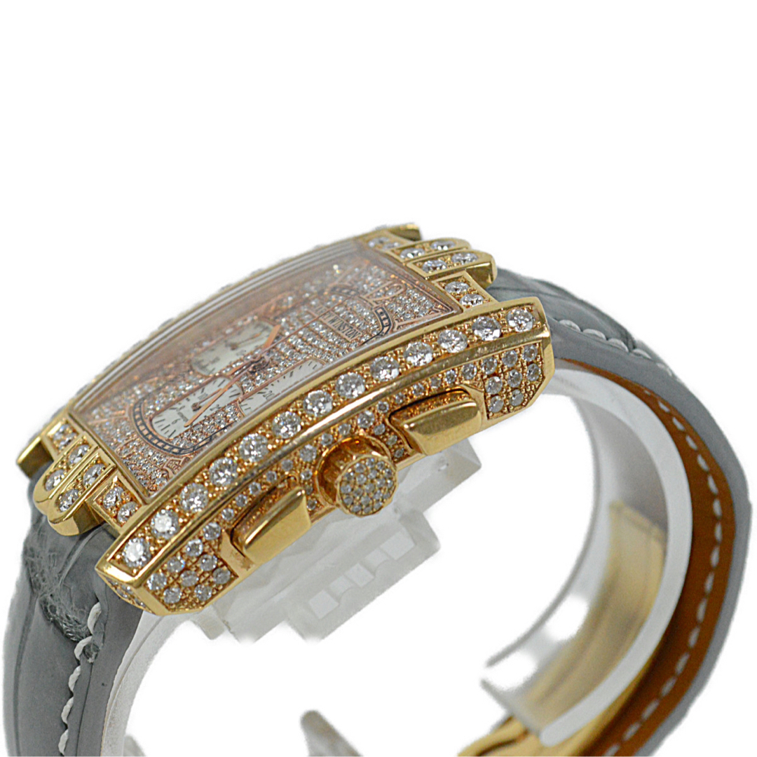 HARRY WINSTON(ハリーウィンストン)のハリーウィンストン 超豪華 フルダイヤモンド アベニューC クロノグラフ 腕時計 メンズの時計(腕時計(アナログ))の商品写真