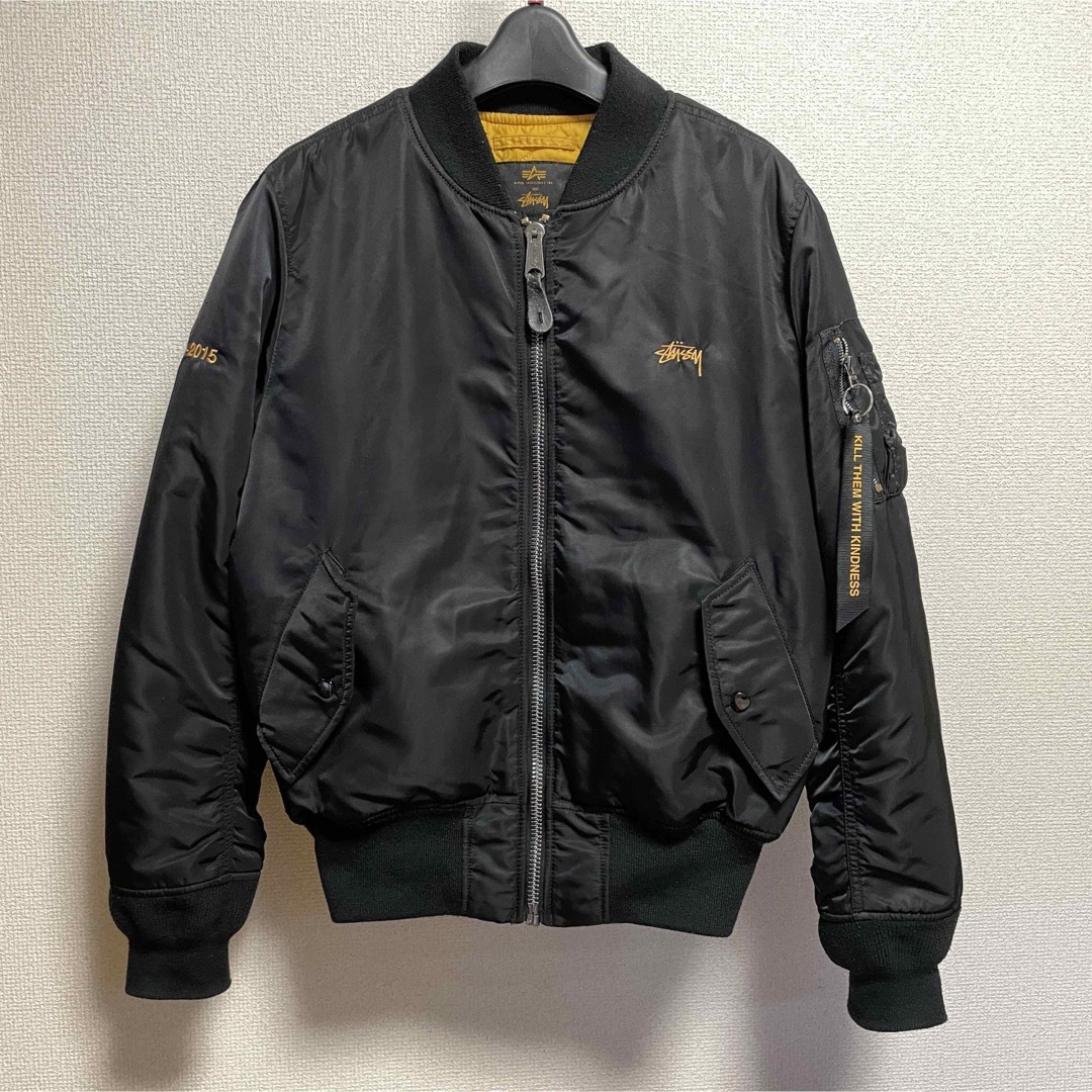 STUSSY(ステューシー)のstussy ALPHA MA-1 35周年記念 メンズのジャケット/アウター(フライトジャケット)の商品写真