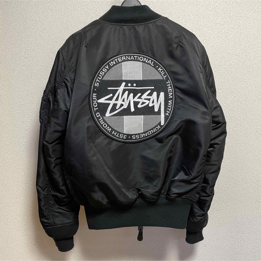 STUSSY(ステューシー)のstussy ALPHA MA-1 35周年記念 メンズのジャケット/アウター(フライトジャケット)の商品写真