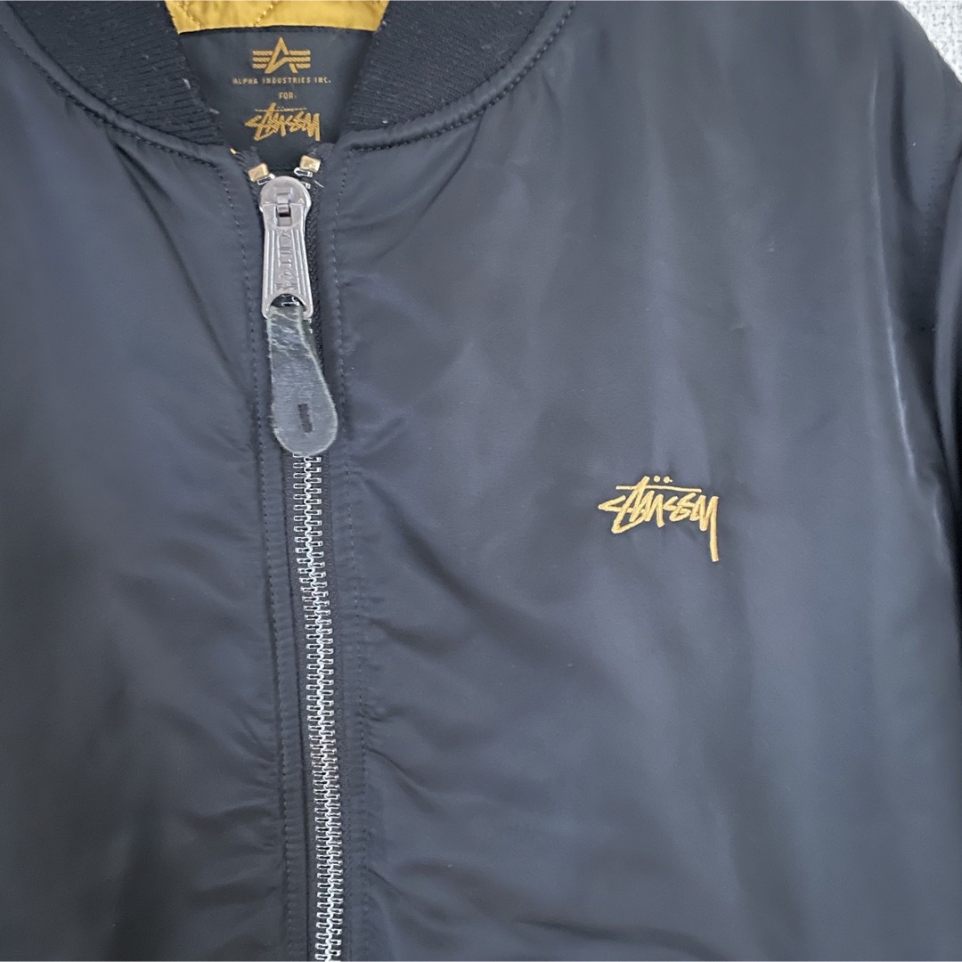 STUSSY(ステューシー)のstussy ALPHA MA-1 35周年記念 メンズのジャケット/アウター(フライトジャケット)の商品写真