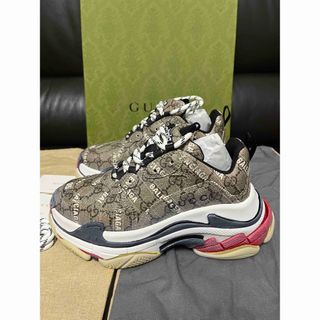 バレンシアガ(Balenciaga)のサイズ35 BALANCIAGA GUCCIコラボトリプルs バレンシアガ(スニーカー)