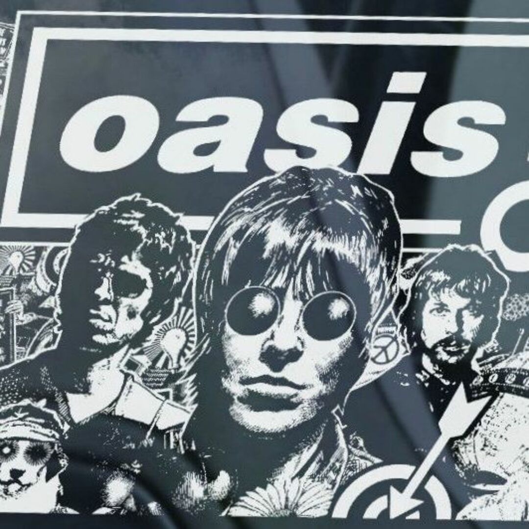 ❤オアシス Oasis 外張り カーステッカー 15×10cm 外貼り シール 自動車/バイクの自動車(その他)の商品写真