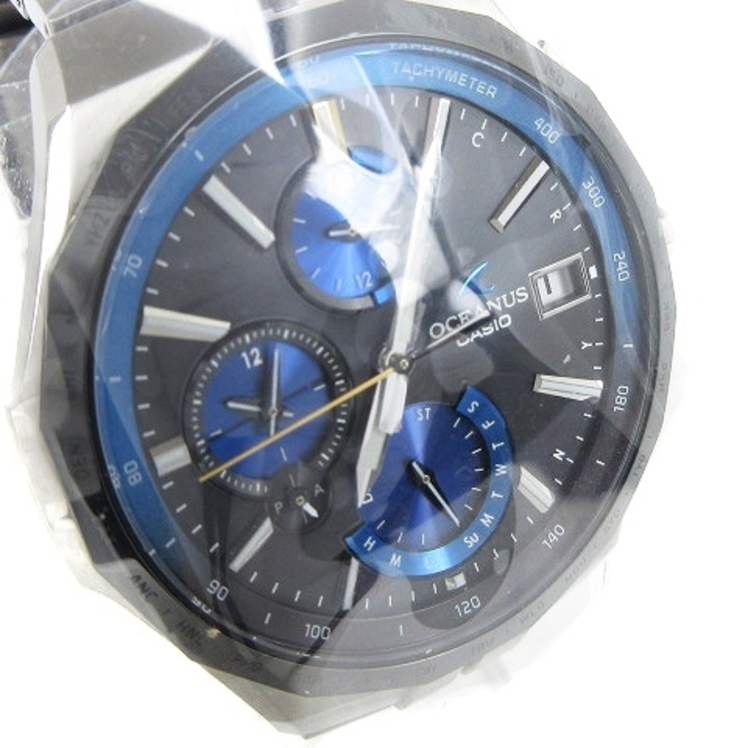 カシオ オシアナス マンタ 腕時計 タフソーラー シルバーカラー ■SM1