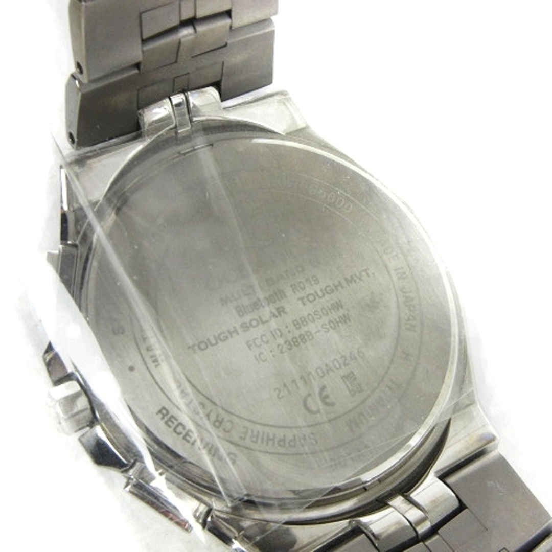 CASIO(カシオ)のカシオ オシアナス マンタ 腕時計 タフソーラー シルバーカラー ■SM1 メンズの時計(腕時計(アナログ))の商品写真