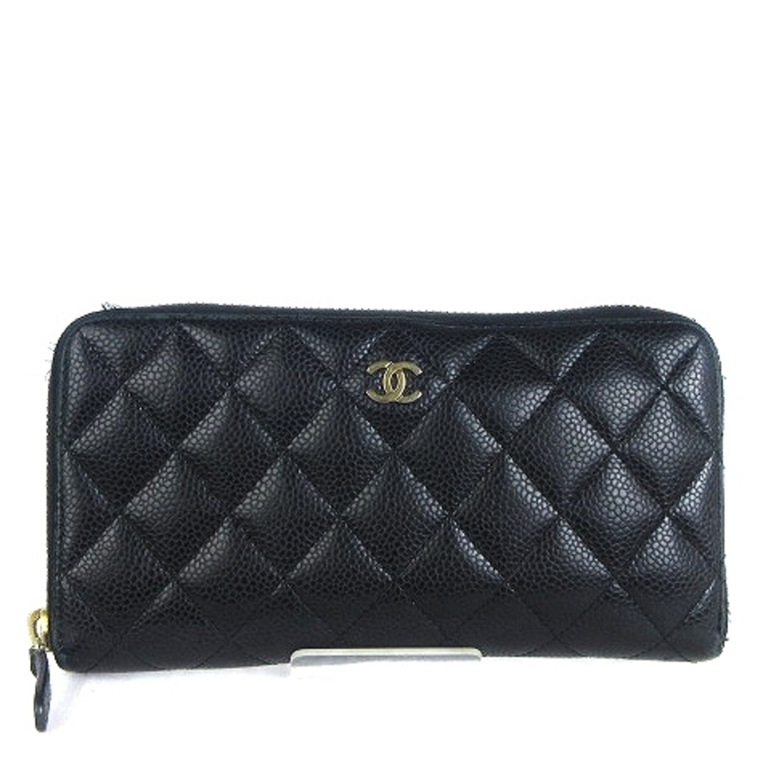 CHANEL - シャネル マトラッセ 長財布 ラウンドジップ ココマーク ...