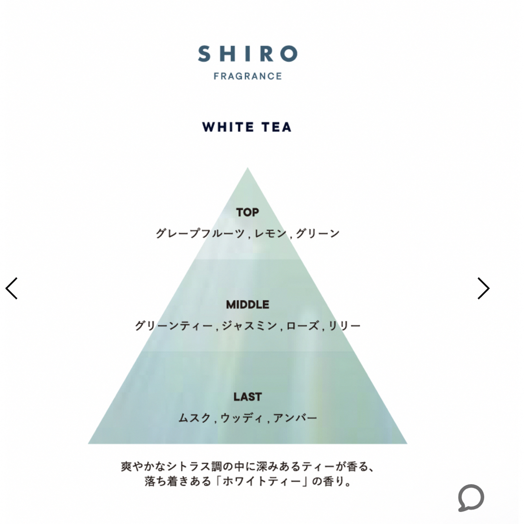 shiro(シロ)のSHIRO FRAGRANCE ホワイトティー クレイハンドソープ  コスメ/美容のボディケア(その他)の商品写真