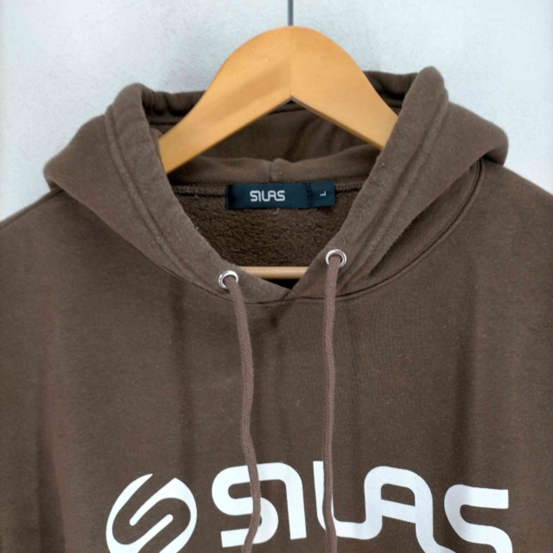 SILAS - SILAS(サイラス) ロゴプリントプルオーバーパーカー メンズ ...
