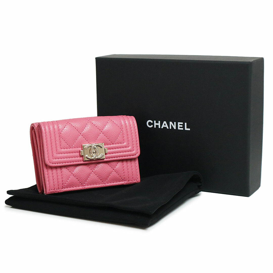 CHANEL - シャネル ボーイシャネル スモール フラップ ウォレット