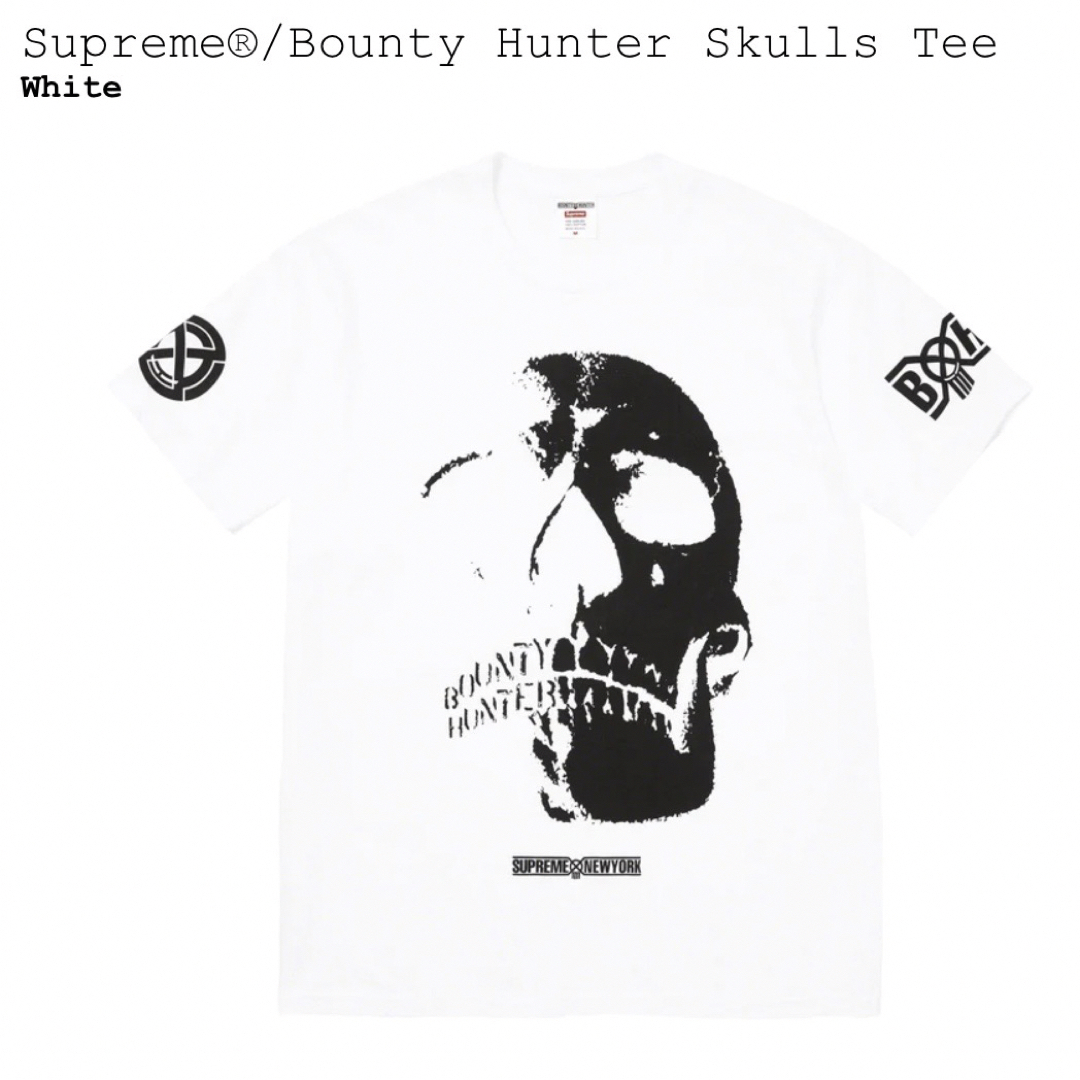 最終値下本日限定Supreme Bounty Hunter Skulls Tee