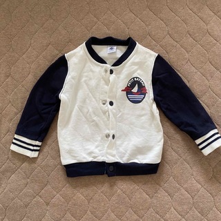 プチバトー(PETIT BATEAU)の【値下げ！】プチバトー　スウェット　ジャンパー　70cm 80cm(ジャケット/コート)