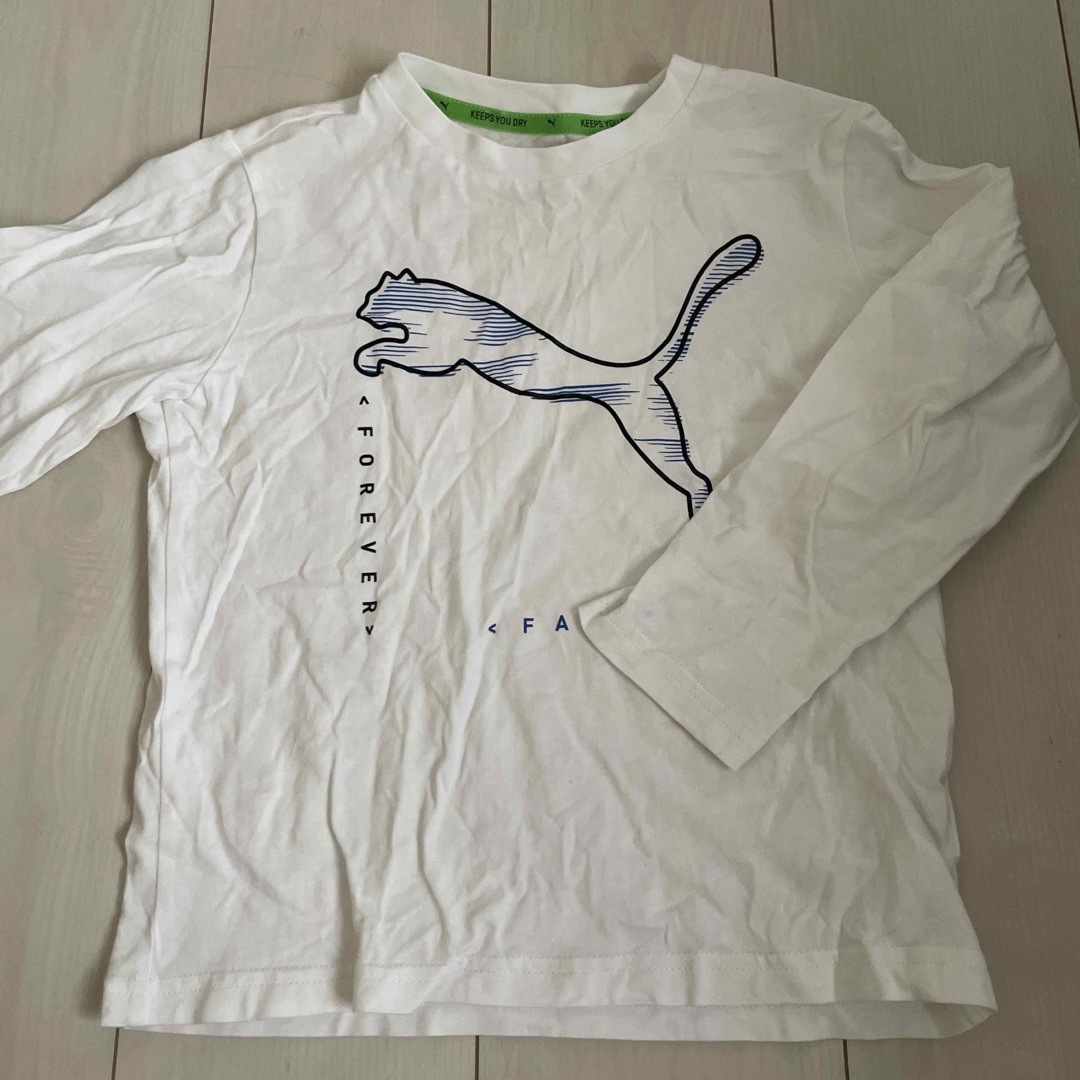 PUMA(プーマ)のプーマ　ロンT 130cm キッズ/ベビー/マタニティのキッズ服男の子用(90cm~)(Tシャツ/カットソー)の商品写真