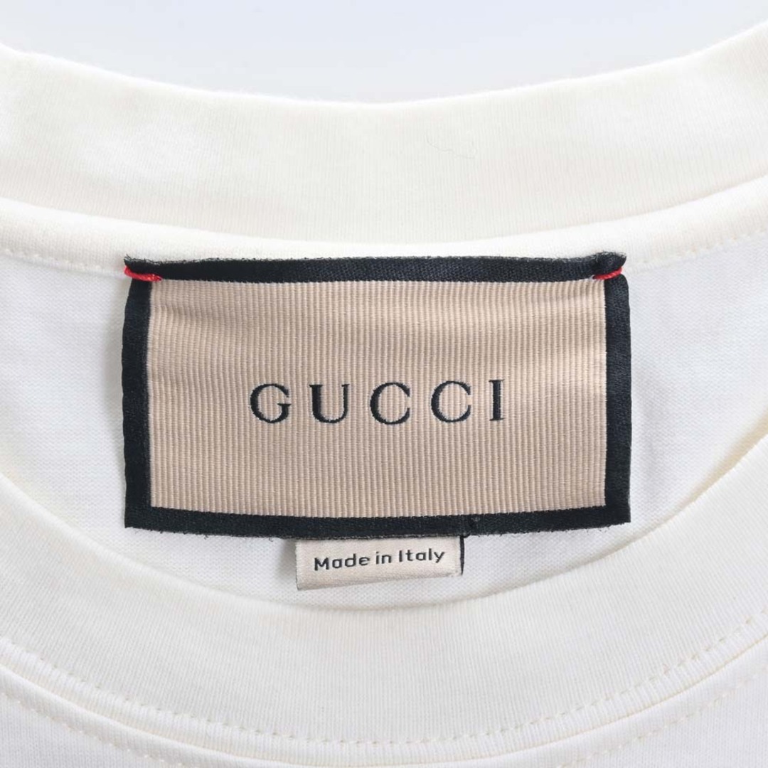 Gucci - 【中古】Gucci グッチ コットン ブレード プリント ロゴ