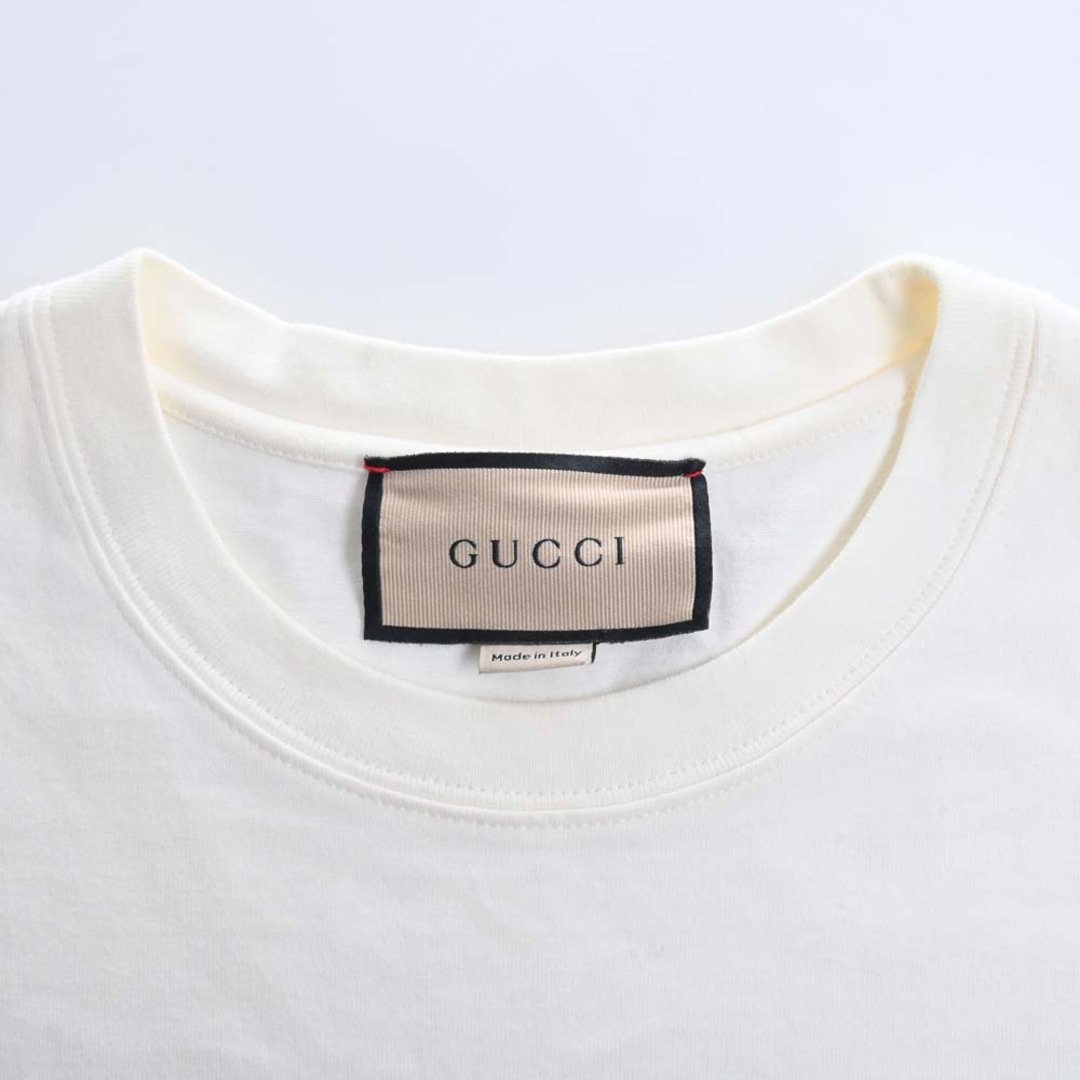Gucci - 【中古】Gucci グッチ コットン ブレード プリント ロゴ