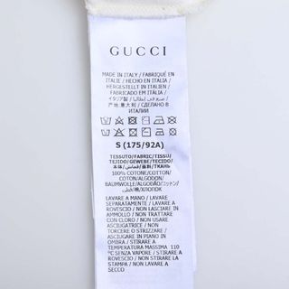 Gucci - 【中古】Gucci グッチ コットン ブレード プリント ロゴ