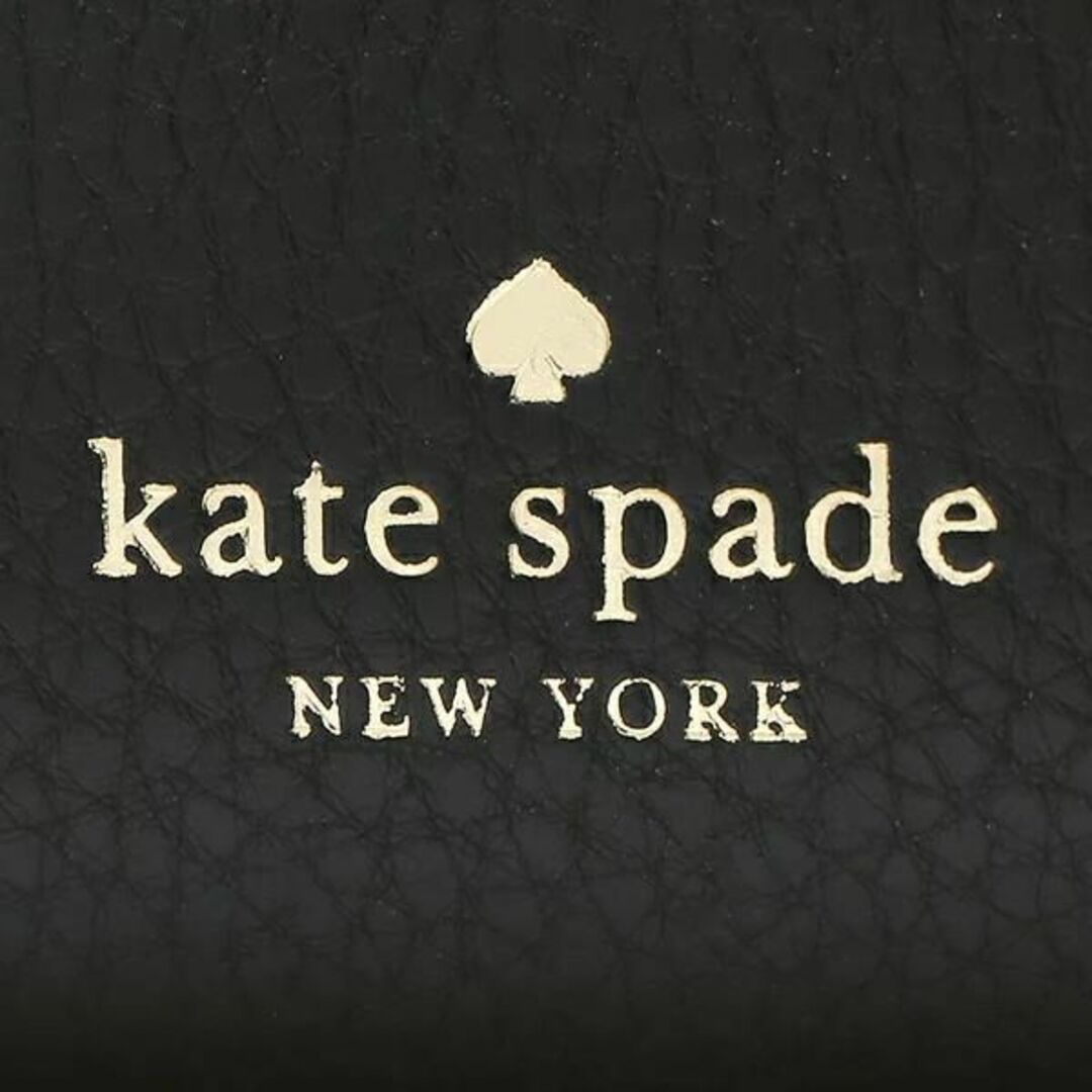 kate spade new york(ケイトスペードニューヨーク)のKate Spade 折財布 レザー マーティ L字ファスナー ミニウォレット黒 レディースのファッション小物(財布)の商品写真