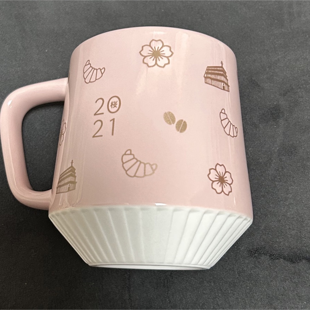 最終値下げ！　スタバ　2021 桜　マグカップ　 キッズ/ベビー/マタニティの授乳/お食事用品(マグカップ)の商品写真