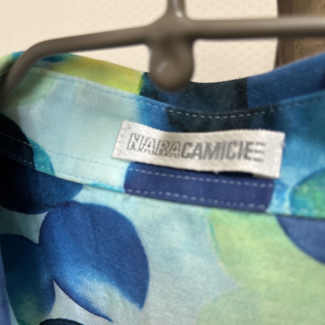 NARACAMICIE(ナラカミーチェ)のナラカミーチェ　総柄ブラウス レディースのトップス(シャツ/ブラウス(長袖/七分))の商品写真