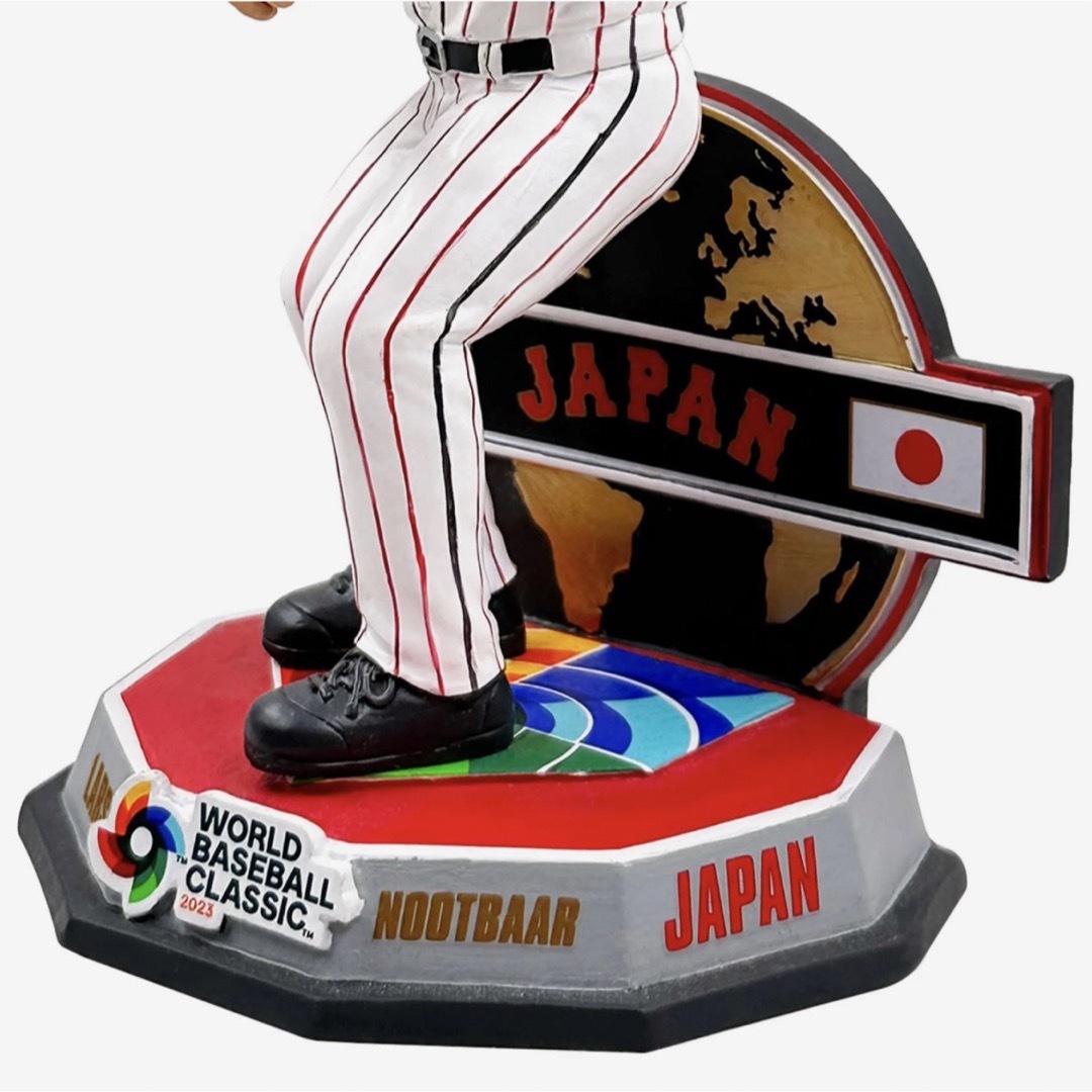 96個限定 ヌートバー WBC優勝ビッグヘッドボブルヘッド 侍JAPAN