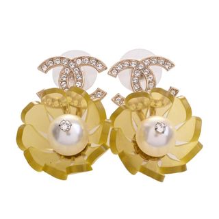 シャネル ピアス(イエロー/黄色系)の通販 66点 | CHANELのレディース