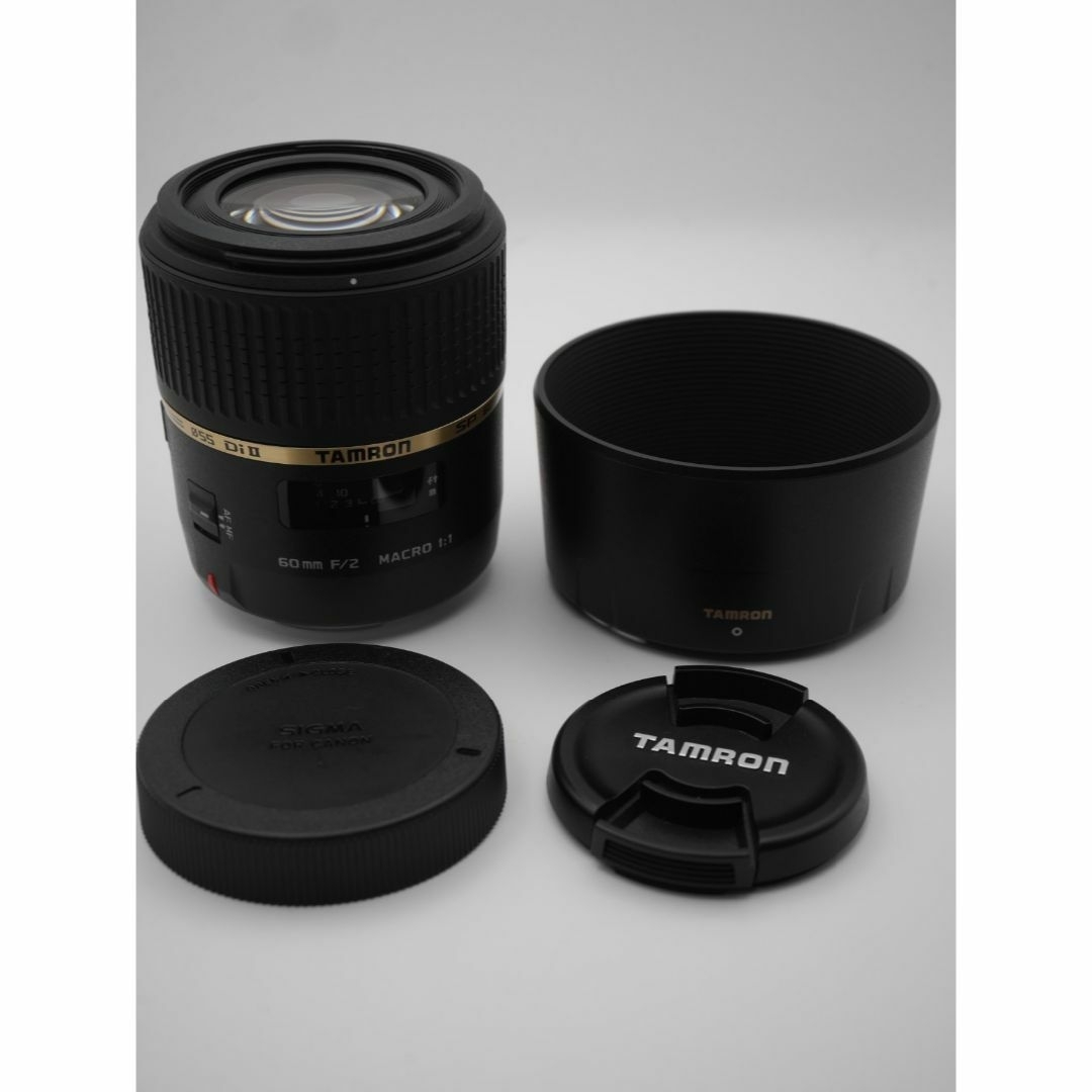 TAMRON - 美品 タムロン SP AF60mmF2マクロ Di II キヤノン用 G005Eの