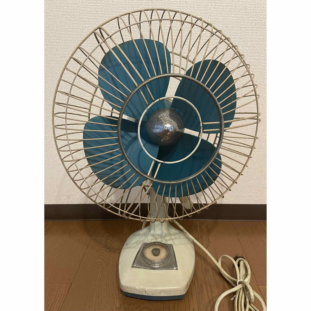 東芝(トウシバ)の東芝ヴィンテージ扇風機　1932年製　東京芝浦時代レトロ製品 スマホ/家電/カメラの冷暖房/空調(扇風機)の商品写真