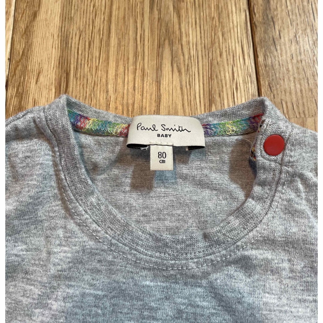 Paul Smith(ポールスミス)のポールスミス　ロングTシャツ　80cm キッズ/ベビー/マタニティのベビー服(~85cm)(Ｔシャツ)の商品写真