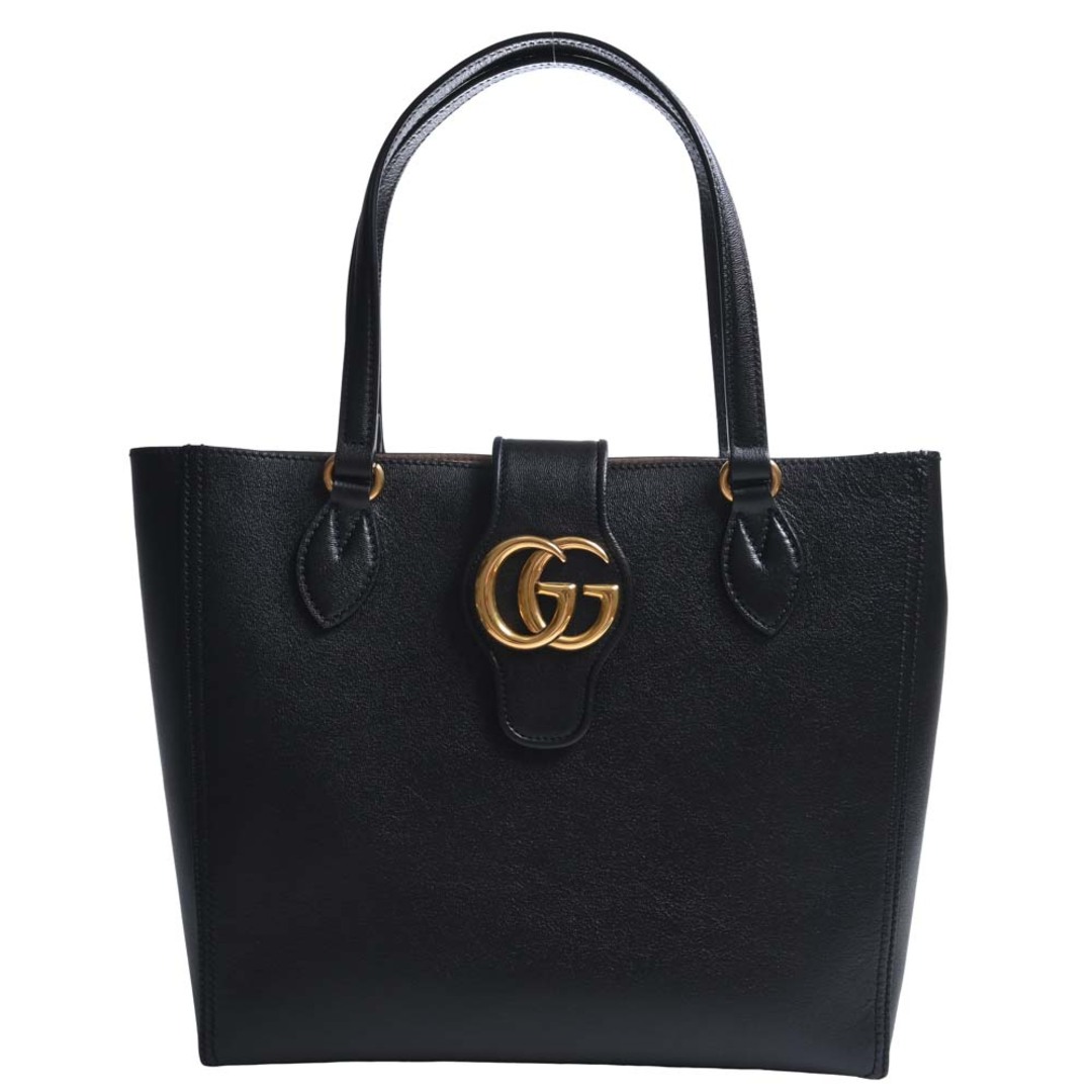 GUCCI グッチ レザーバッグ ブラック-