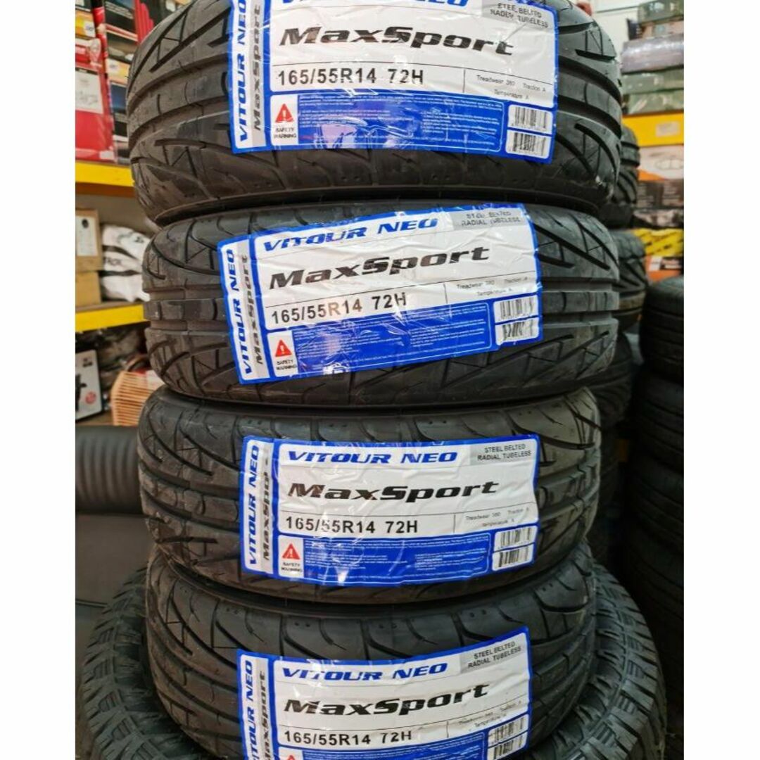 165/55R14 新品未使用 タイヤ 4本セット 送料無料！14インチ