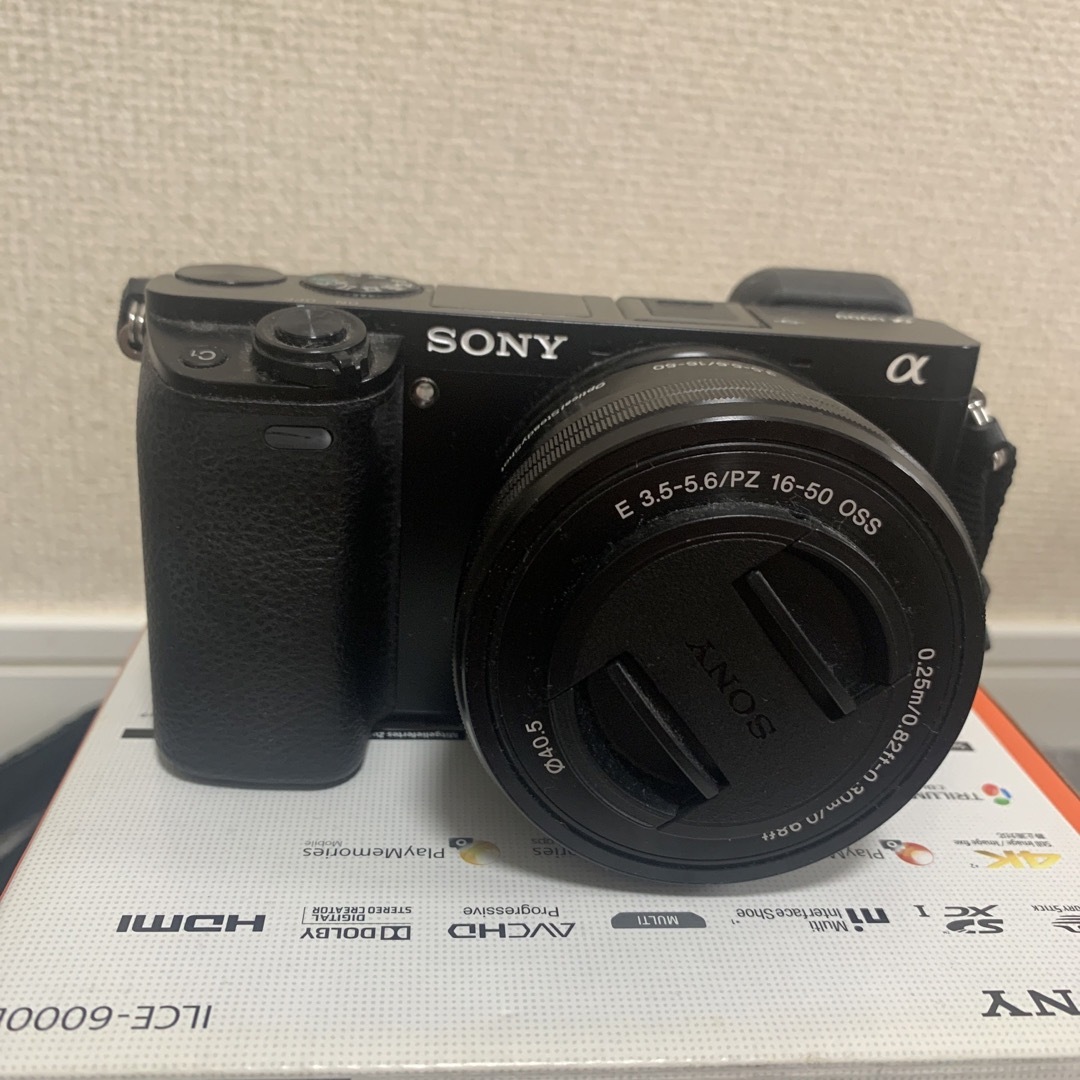 ブラック撮像素子サイズSONY α6000 ILCE-6000 ILCE-6000L(B)