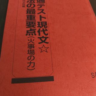 駿台共通テスト現代文　解法の最重要点(火事場の力)(語学/参考書)