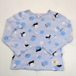 マザウェイズ(motherways)のマザウェイズの秋冬向け長袖トップス130サイズ綿100%(Tシャツ/カットソー)