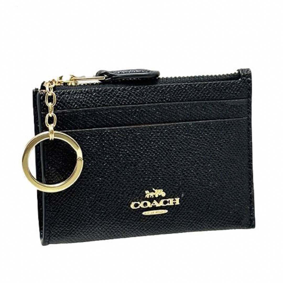 【新品未使用】COACH カード入れコインケース 財布 黒 3