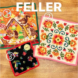 FEILER - ♥FEILER♥新品①リトルクリスマスパーティ/フェイラー ハンカチ