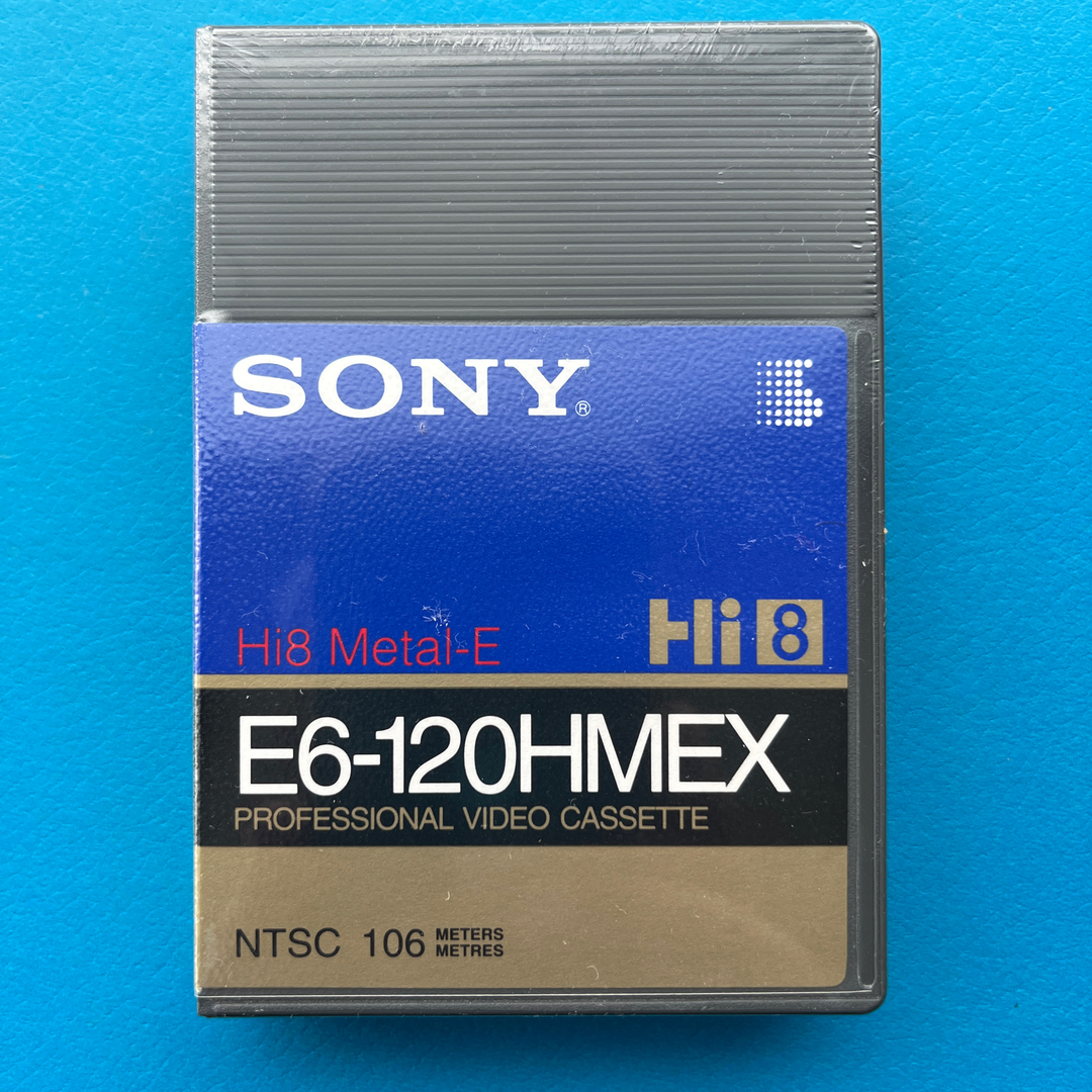 SONY(ソニー)のHi8テープ　　　未使用で未開封｡120録画用 スマホ/家電/カメラのカメラ(ビデオカメラ)の商品写真