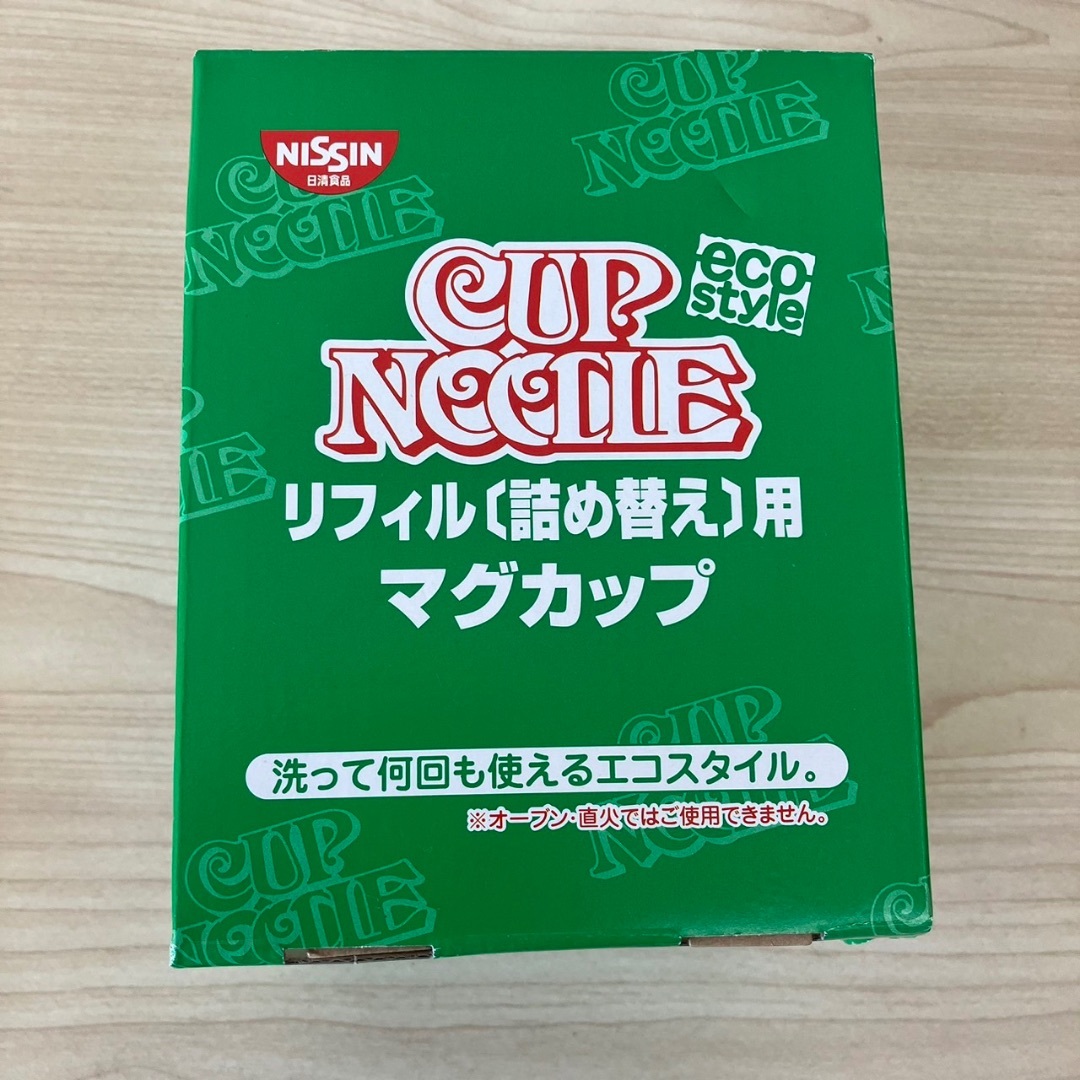 日清食品(ニッシンショクヒン)の【K4694】未使用 カップヌードル リフィル用マグカップ リフィル別売 エンタメ/ホビーのコレクション(ノベルティグッズ)の商品写真