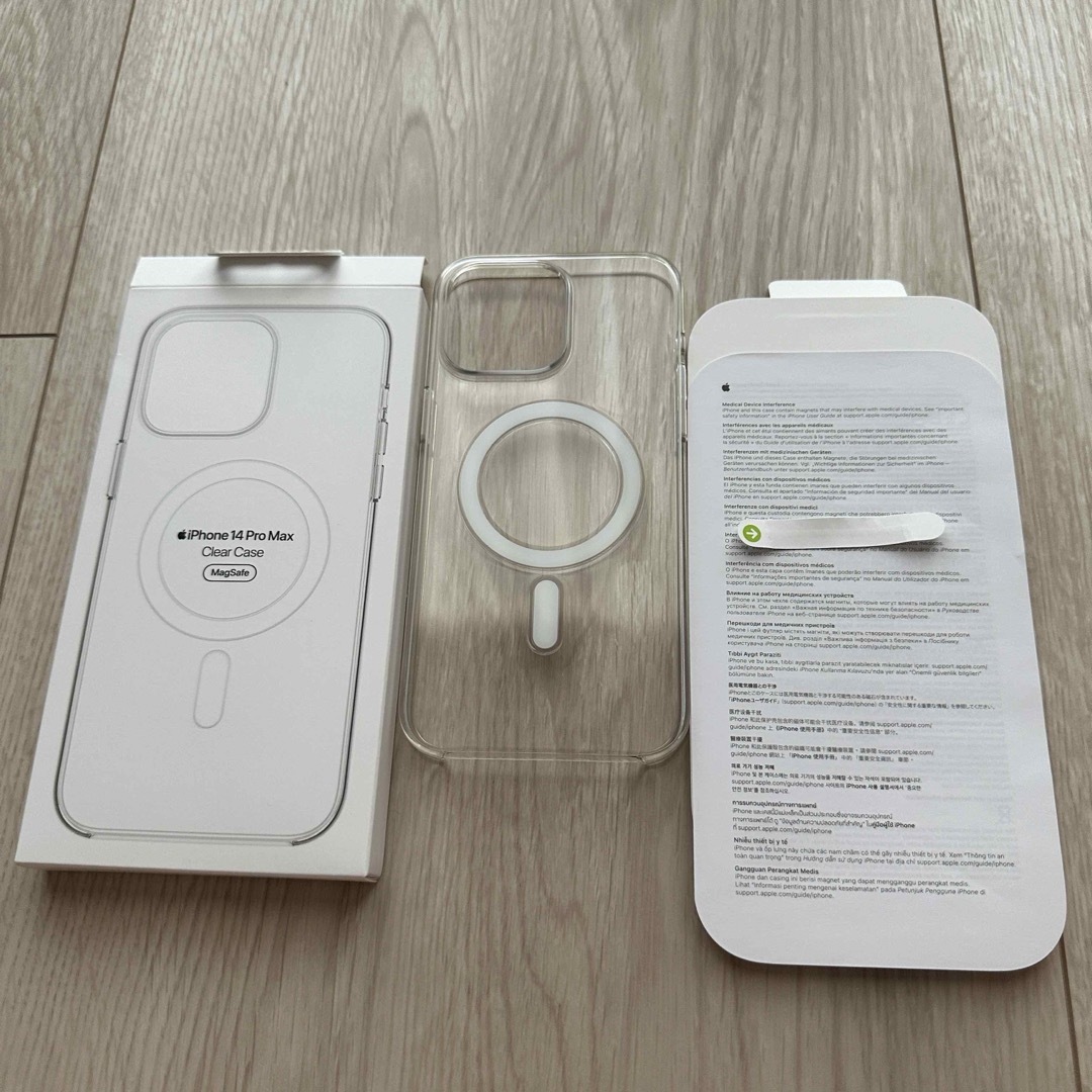 Apple - iPhone 14 Pro Max クリアケース MagSafe対応 純正の通販 by HiroshiHama's shop｜アップル ならラクマ