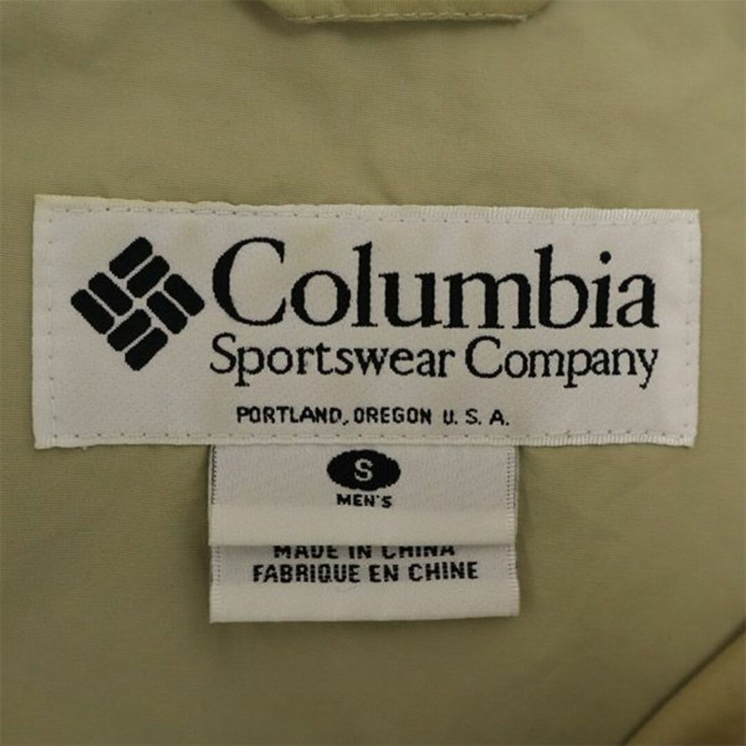 コロンビア マウンテンパーカー メンズ 刺繍 ロゴ 厚手 アルミシート 黒XLT