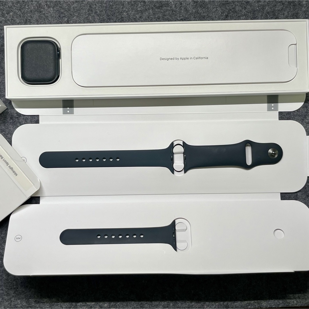 Apple Watch   Apple Watch Series7 mm ミッドナイトの通販 by Nao's