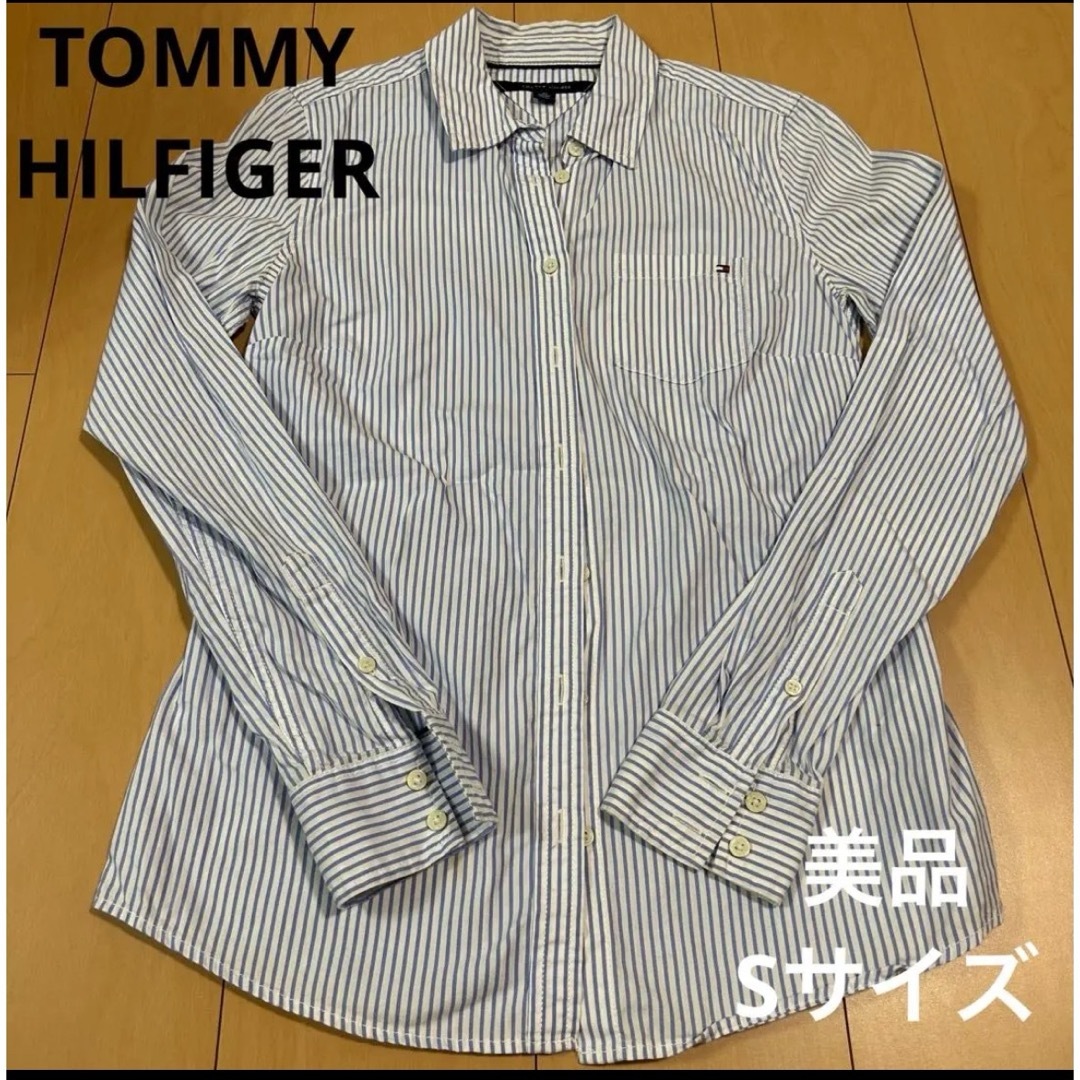 TOMMY HILFIGER - TOMMY HILFIGER 長袖ストライプシャツ トミー