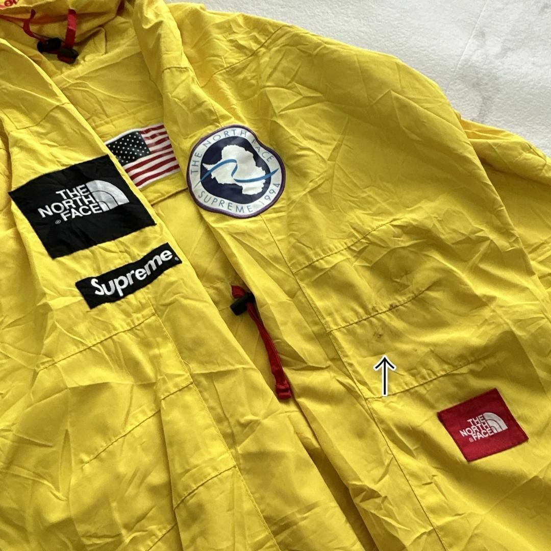 Supreme × North Face 17ss PulloverイエローXL 【希少！！】 - dcsh