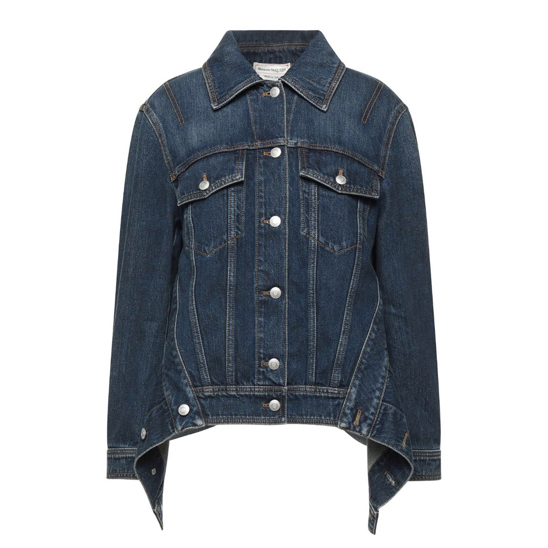 Alexander McQueen - Alexander McQueen デニムジャケットの通販 by Alexander McQueen - Alexander McQueen デニムジャケットの通販 by