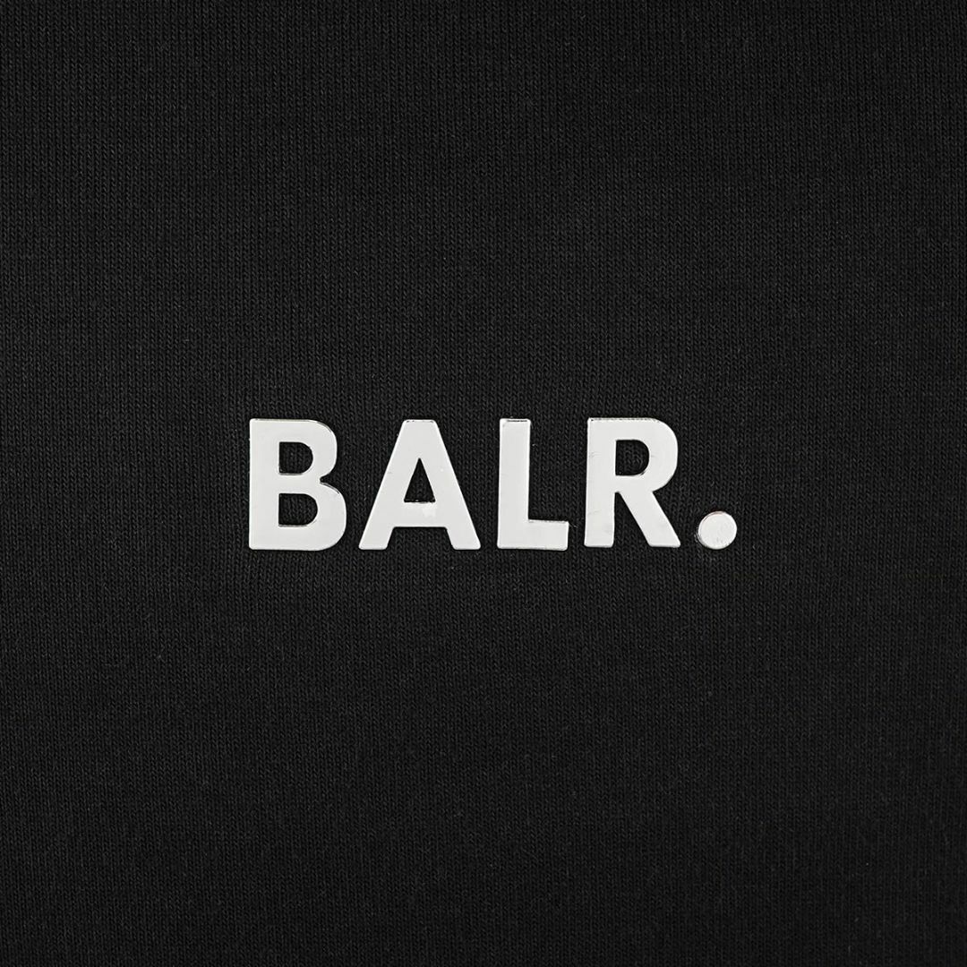 BALR. ボーラー フーディー 2023年-2024年秋冬新作 B1261.1003 Q-Series Straight Classic Hoodie メンズ 男性 ストレートクラシック 長袖 Black 101 ブラック XXLサイズ 3