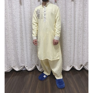 パキスタン　インド　クルタ　メンズ　民族衣装(その他)
