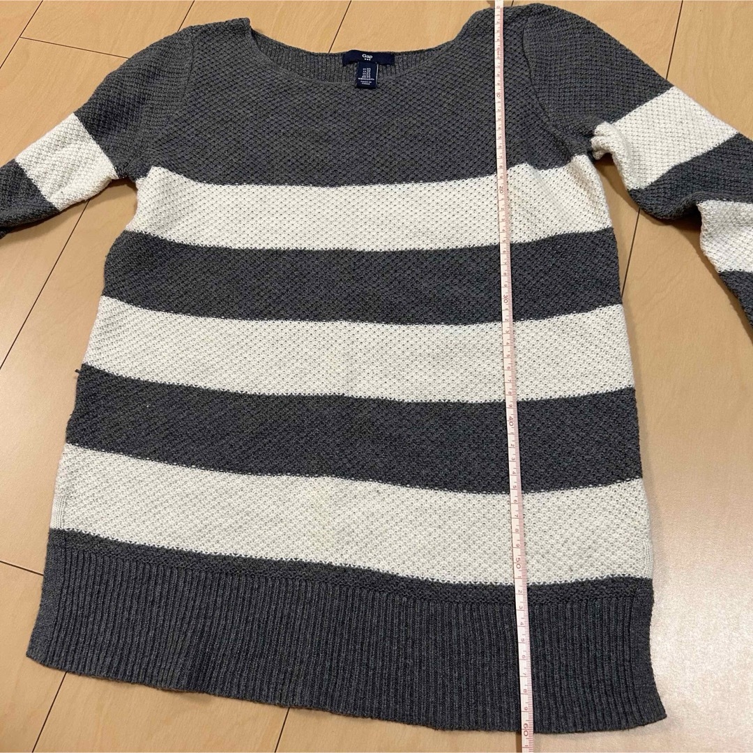 GAP(ギャップ)のgap ギャップ ボーダーニットトップス レディースのトップス(ニット/セーター)の商品写真