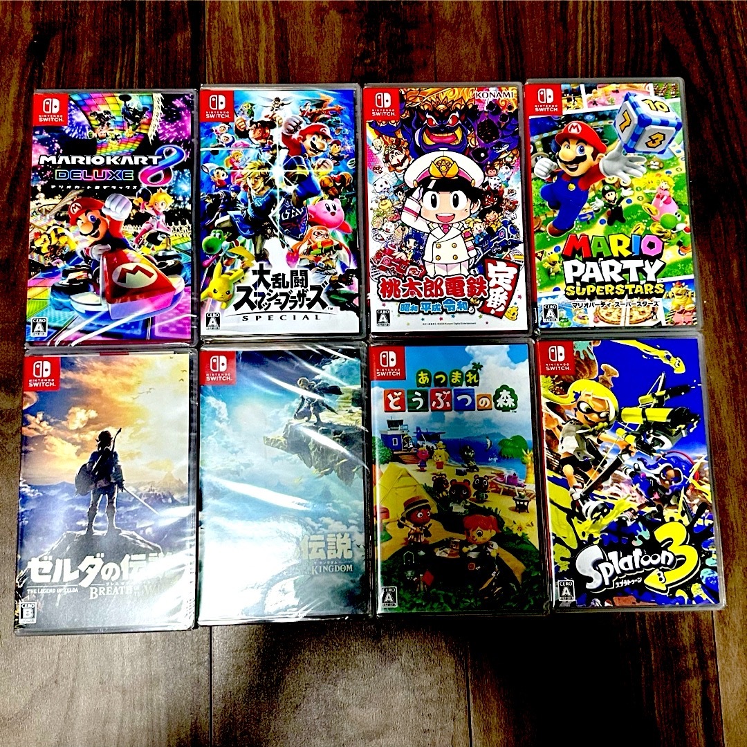 Nintendo Switch ソフト8本 新品未開封 | フリマアプリ ラクマ Nintendo Switch ソフト8本 新品未開封 | フリマアプリ ラクマ