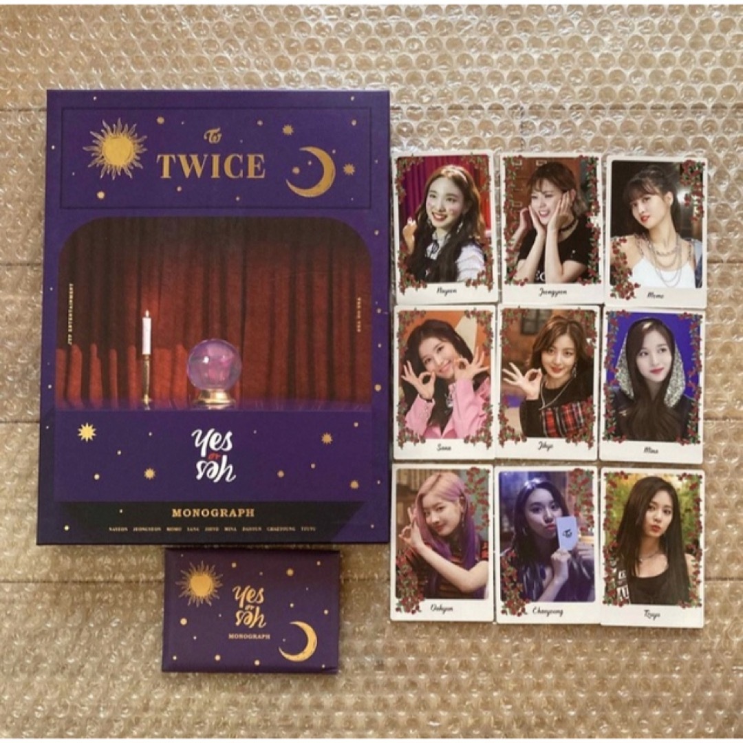 TWICE/THE YEAR OF YES/MONOGRAPH/トレカ！